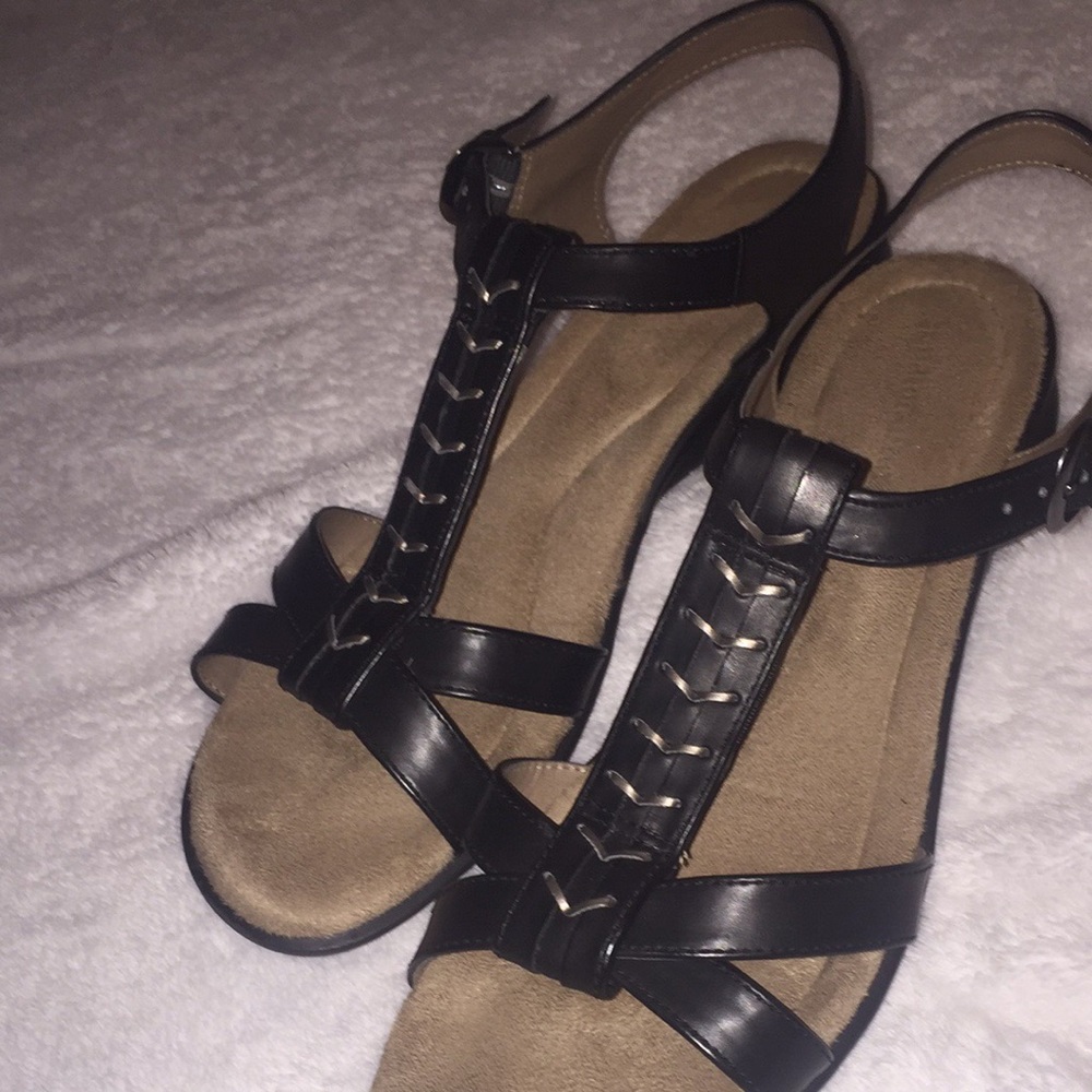 Black sandals